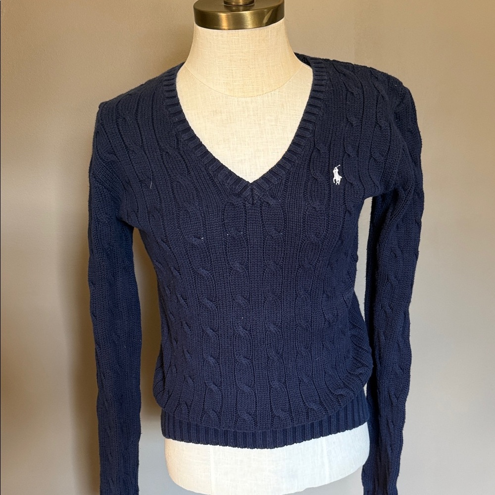 Ralph Lauren Deep Blue Knit Sweater